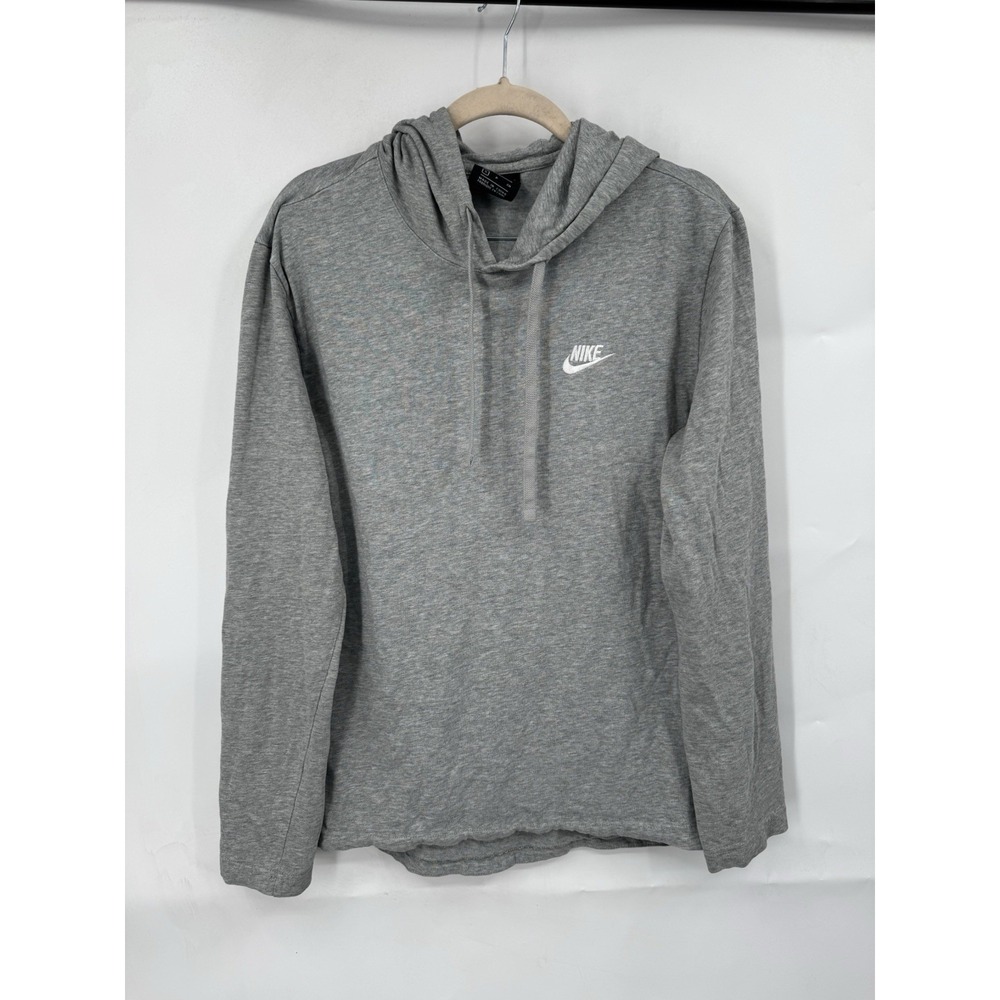 Nike Lightweight Hoodie Men S Grey Athleisure Streetwear Casual Athletic Basic